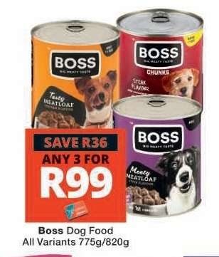 BOSS DOG FOOD