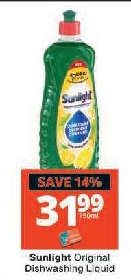 Sunlight Original Dishwashing Liquid