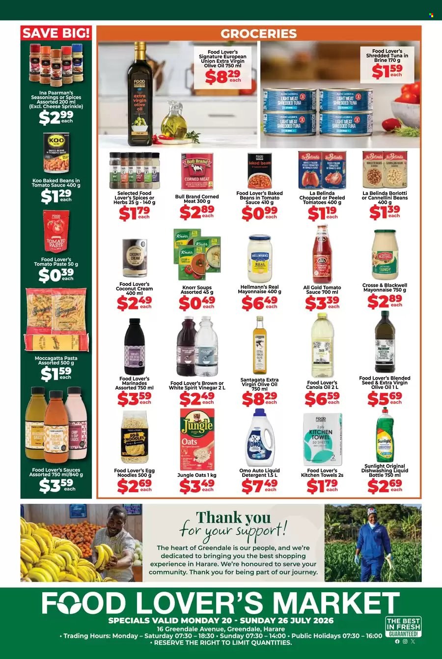 Food Lover's Market specials - 07.20.2026 - 07.26.2026. Page 8