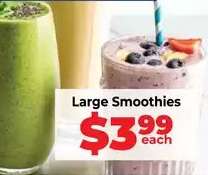 Large Smoothies