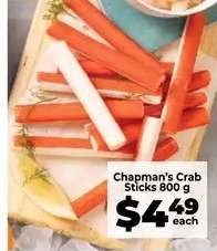 Chapman's Crab Sticks