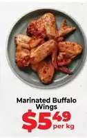 Marinated Buffalo Wings