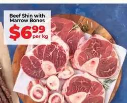 Beef Shin with Marrow Bones