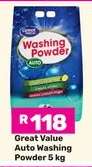 Great Value Auto Washing Powder 5 kg