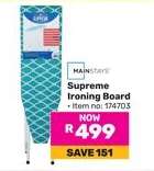 Supreme Ironing Board