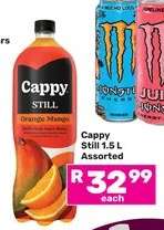 Cappy Still 1.5 L Assorted
