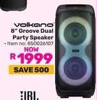 Volkano 8" Groove Dual Party Speaker
