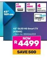 43" QLED HD Smart TV (43Q5S)
