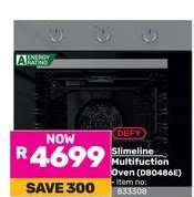 Defy Slimeline Multifunction Oven (DB0486E)