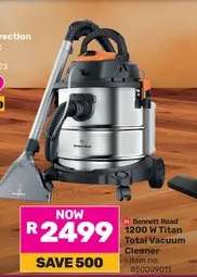 Bennett Read 1200 W Titan Total Vacuum Cleaner