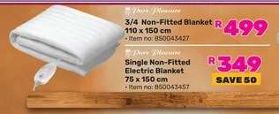 Non-Fitted Blanket