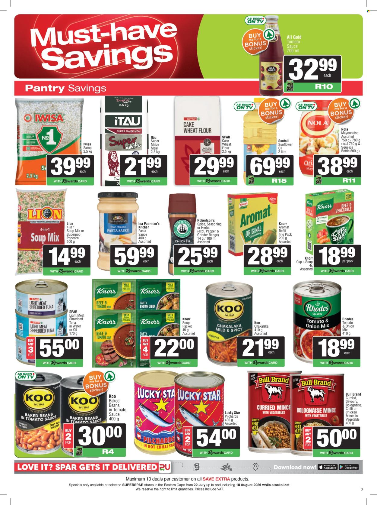 SPAR specials - 07.22.2026 - 08.10.2026. Page 3