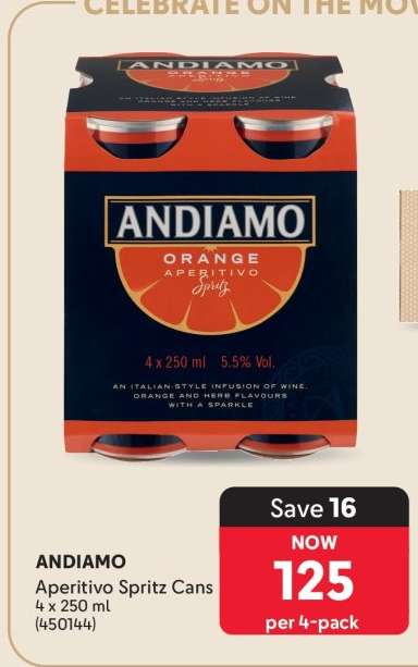 ANDIAMO Aperitivo Spritz Cans