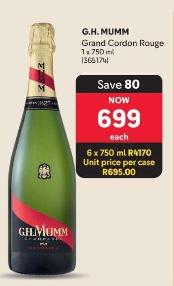 G.H. MUMM Grand Cordon Rouge