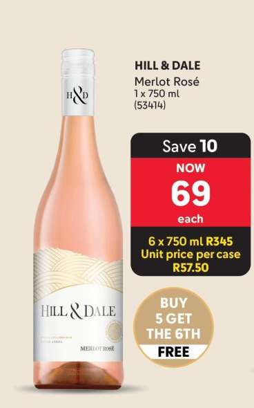 HILL & DALE Merlot Rosé