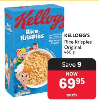 KELLOGG’S Rice Krispies Original