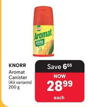 KNORR Aromat Canister