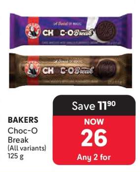 BAKERS Choc-O Break