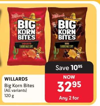 Willards Big Korn Bites