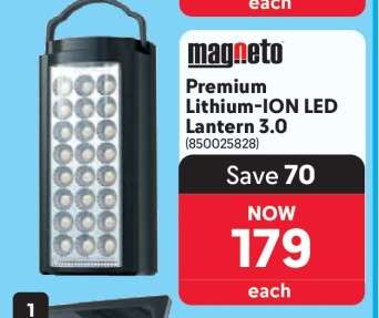 Magneto Premium Lithium-Ion LED Lantern 3.0
