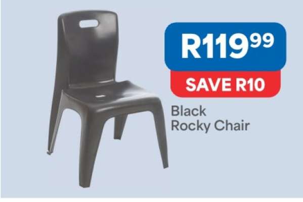 Black Rocky Chair