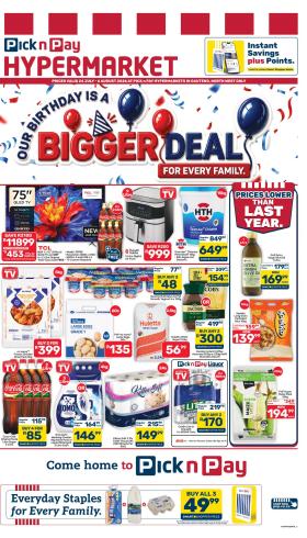 Pick n Pay Hypermarket - Hypermarket Birthday Specials
