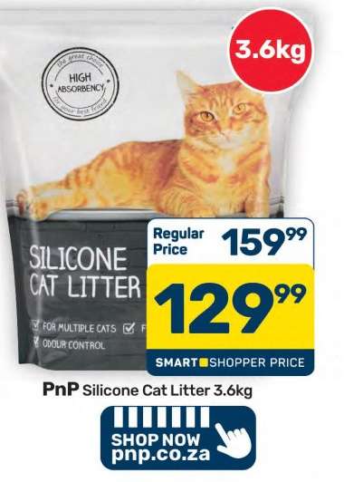 PnP Silicone Cat Litter 3.6kg