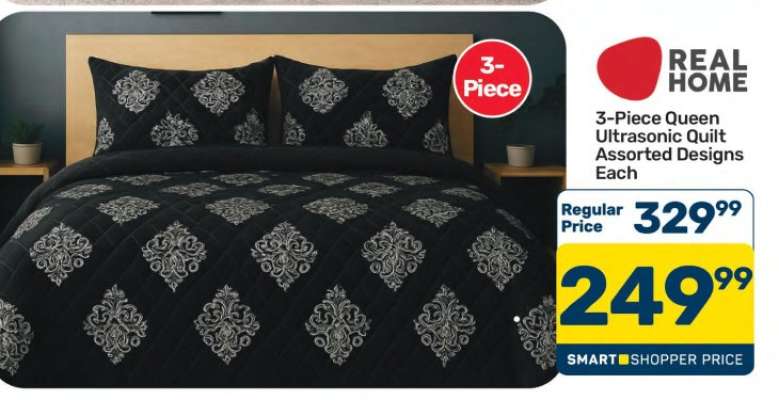 3-Piece Queen Ultrasonic Quilt