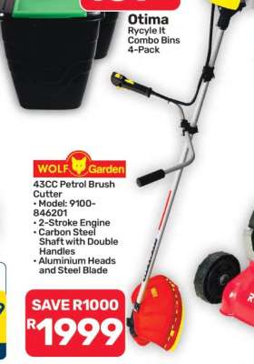 WOLF Garden 43CC Petrol Brush Cutter
