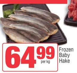 Frozen Baby Hake