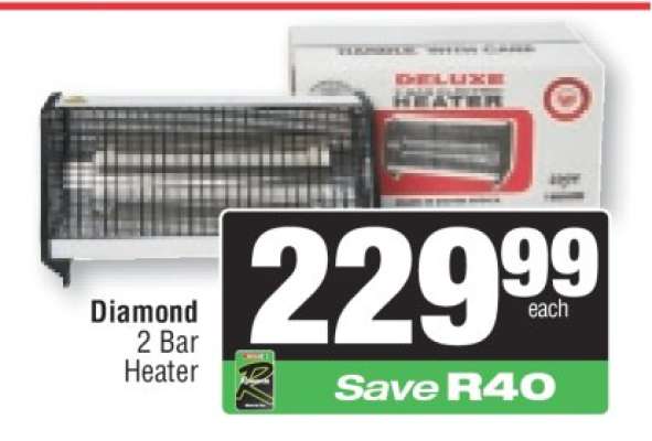 Diamond 2 Bar Heater
