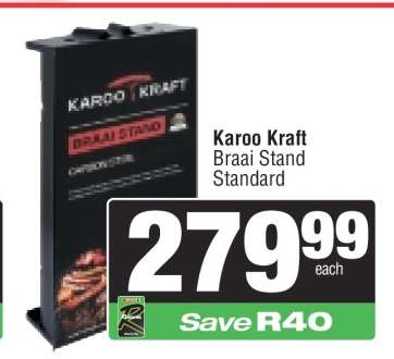 Karoo Kraft Braai Stand Standard