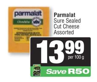 Parmalat Sure Sealed Cut Cheese Assorted
