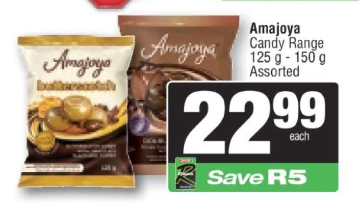 Amajoya Candy Range