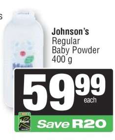 Johnson’s Regular Baby Powder 400 g