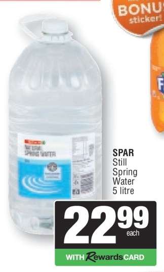 SPAR Still Spring Water