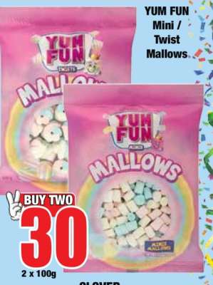 YUM FUN Mini / Twist Mallows