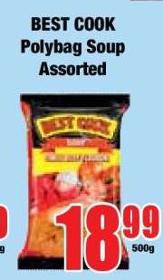 BEST COOK Polybag Soup Assorted