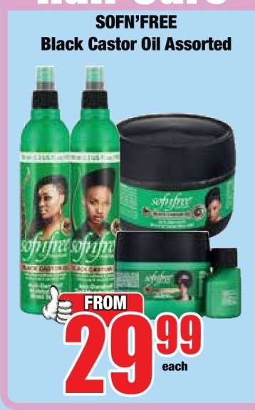 SOFN’FREE Black Castor Oil Assorted