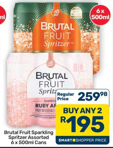 Brutal Fruit Sparkling Spritzer Assorted