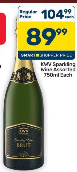 KWV Sparkling Wine Assorted 750ml
