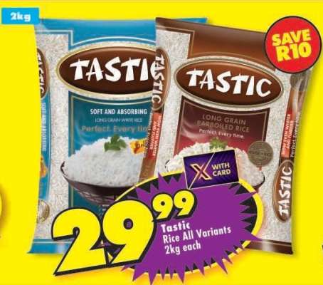 Tastic Rice All Variants 2kg each