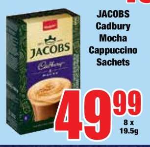 JACOBS Cadbury Mocha Cappuccino Sachets