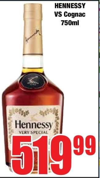 Hennessy VS Cognac-750ml