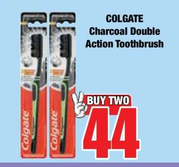 COLGATE Charcoal Double Action Toothbrush