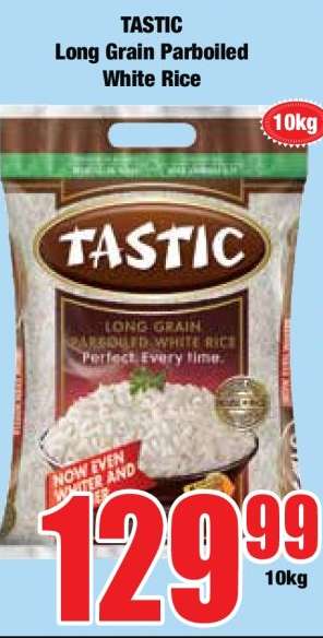 Tastic Long Grain Parboiled White Rice