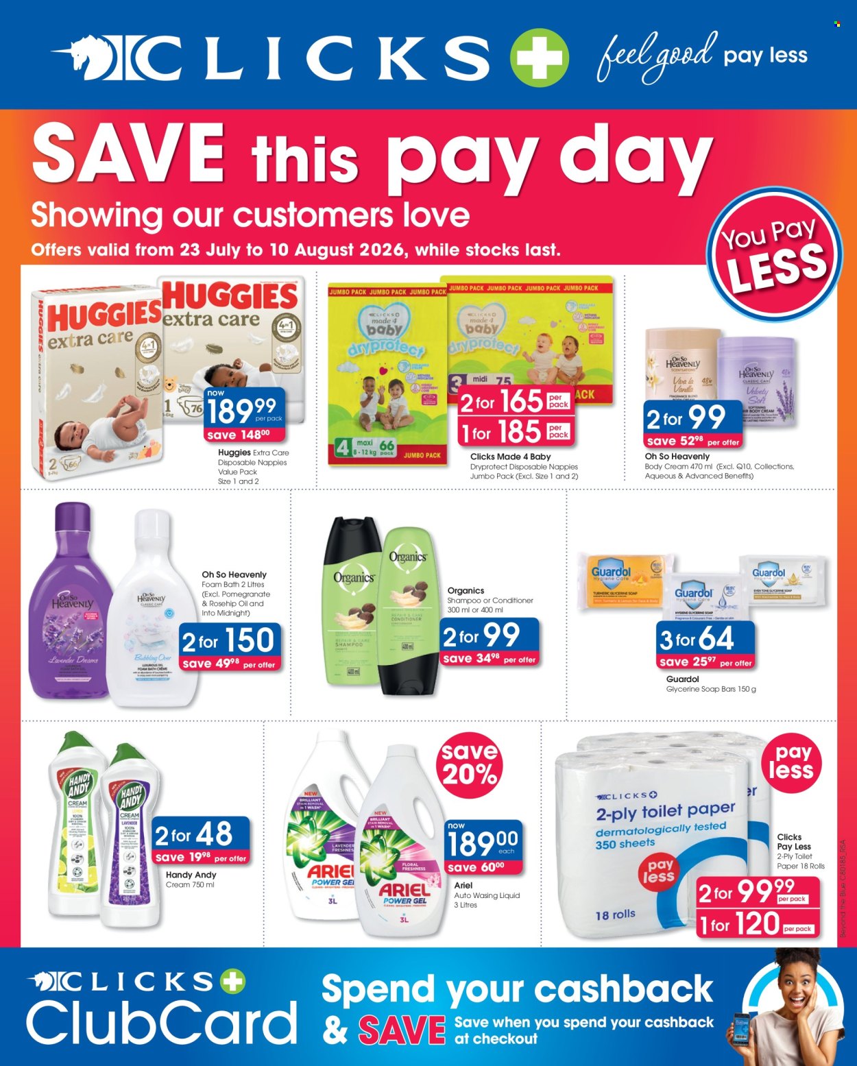Clicks specials - 07.23.2026 - 08.10.2026. Page 1