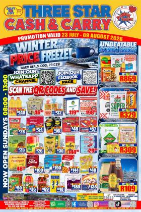 Three Star Cash and Carry