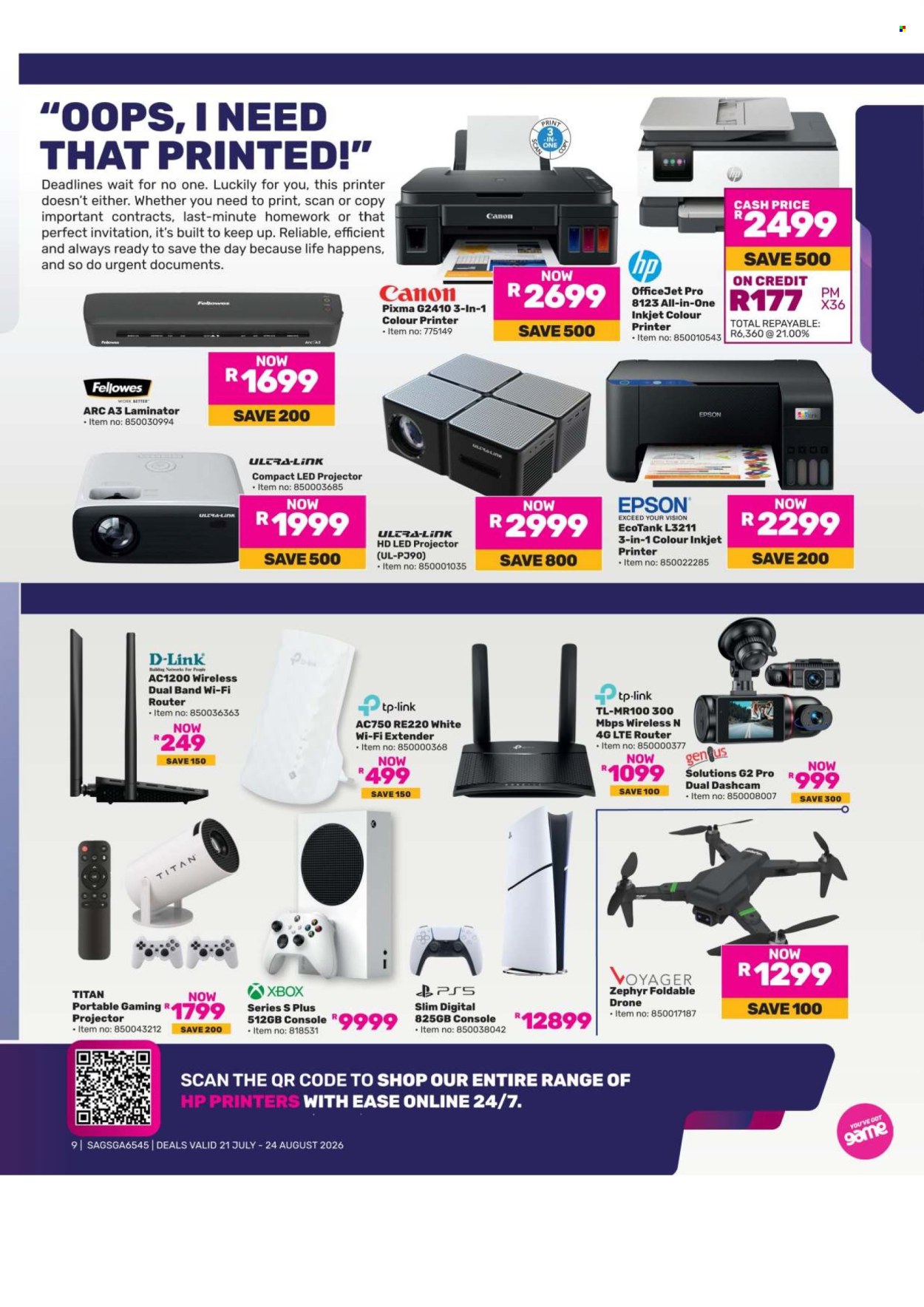 Game specials - 07.21.2026 - 08.24.2026. Page 9