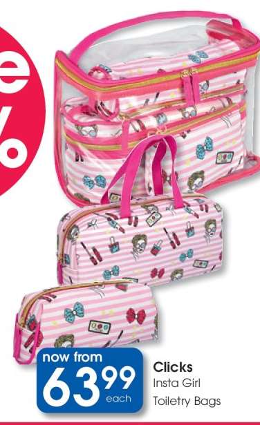 Insta Girl Toiletry Bags